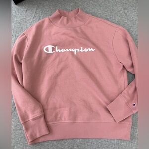 Champion Women's Dusty Rose Mockneck Sweater